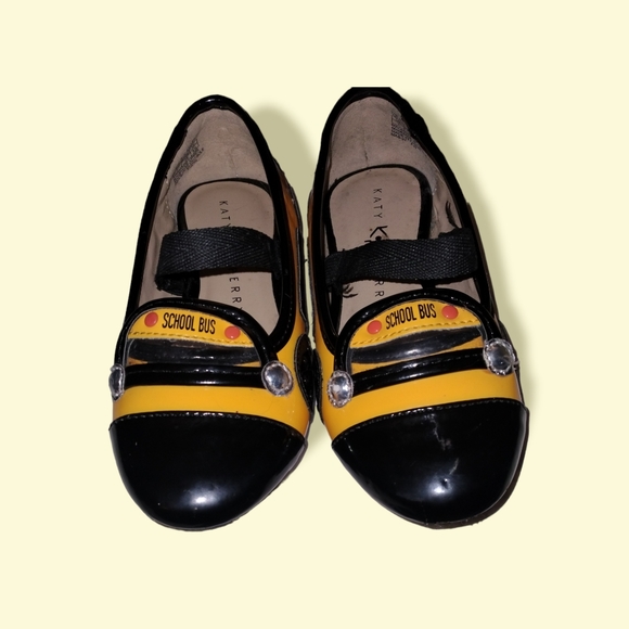 Katy Perry School Bus Toddler Size 5 Ballet Shoes. Adorable! Excellent! - Picture 2 of 7